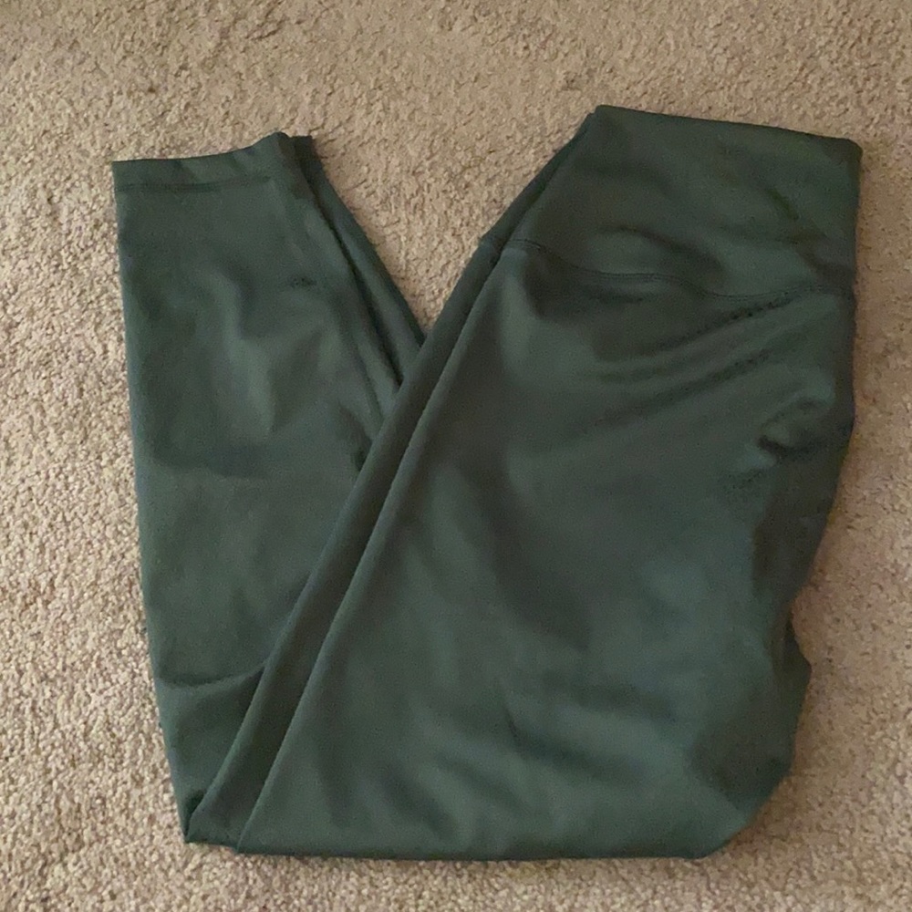 Green Yoga Pants